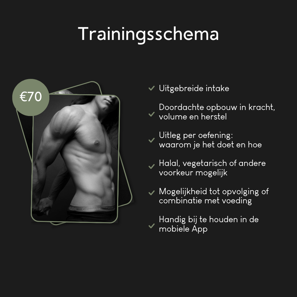 Trainingsschema