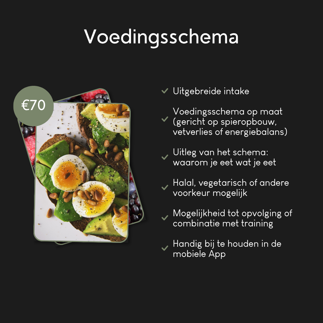 Voedingsschema